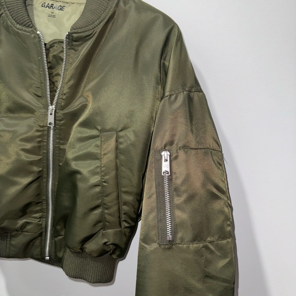 NWOT Garage Bomber Jacket - Picture 4 of 6